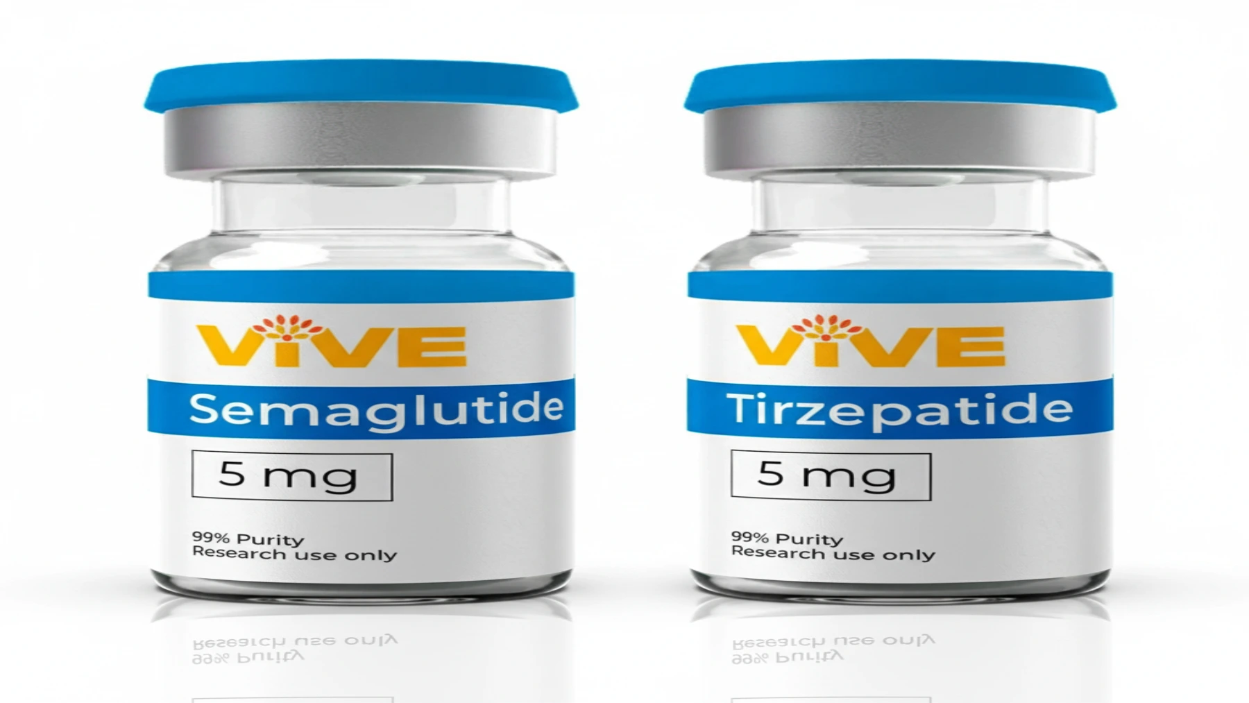 Semaglutide vs Tirzepatide: Head-to-Head Research Comparison