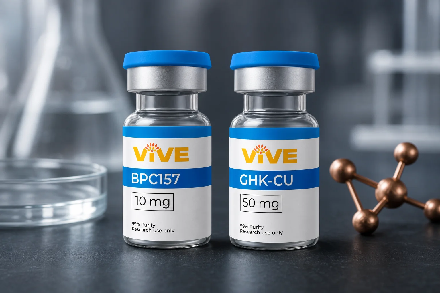 BPC-157 vs GHK-Cu: Recovery vs Regeneration Peptides